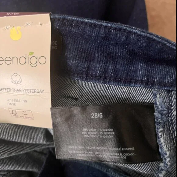 Gloria Vanderbilt Denim High Rise Alfie Wide Leg Jeans Size 6 - Picture 8 of 13